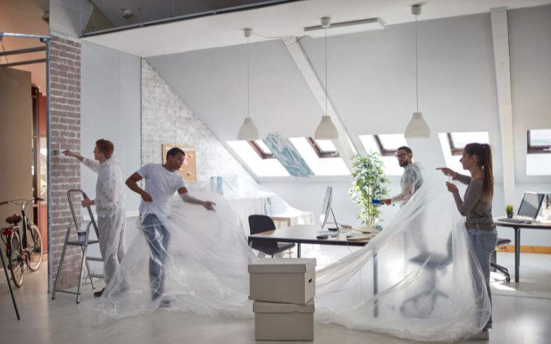 commercial building painting