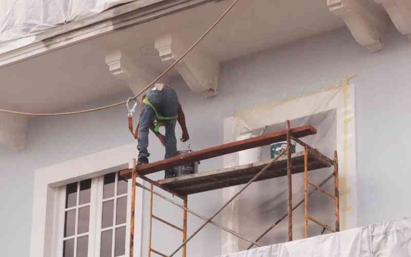 exterior commercial wall painting