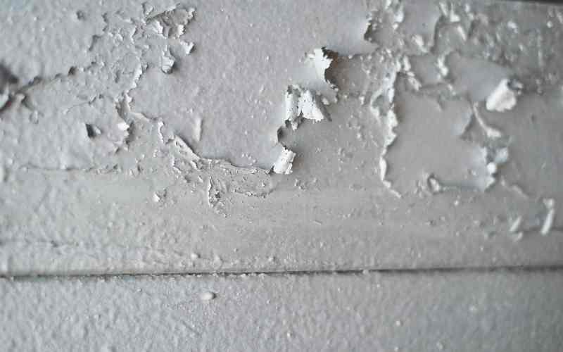 paint peeling
